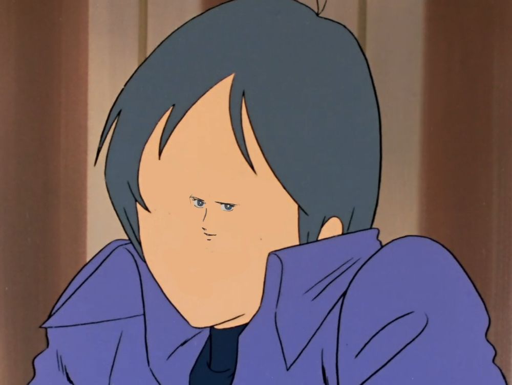 Kai Shiden but he has sayla's face but it's really tiny. Don't ask