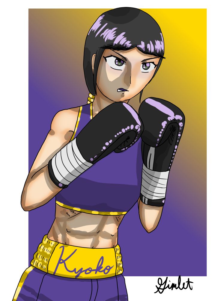 Kikkawa Kyoko, my OC
