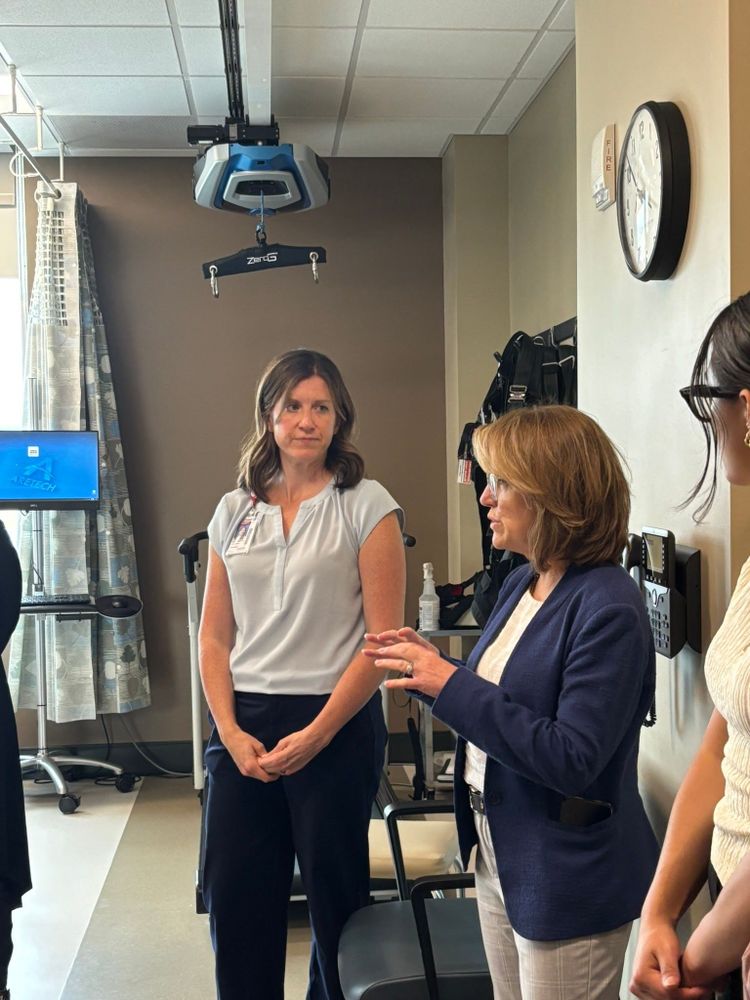 Shannon Bird visits UC Health Broomfield Hospital.