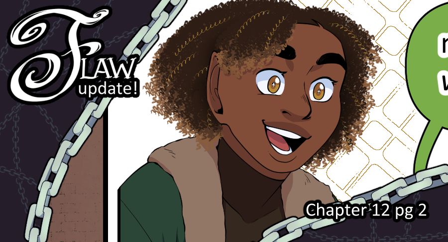 Flaw update! Chapter 12 pg 2
Esme is excited and got a sparkle in her eyes.