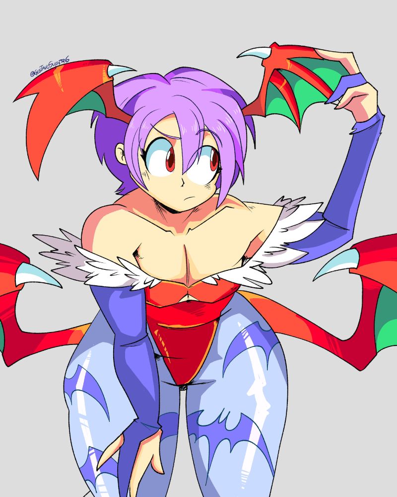 Lilith Aensland Reference Pose. From Darkstalkers