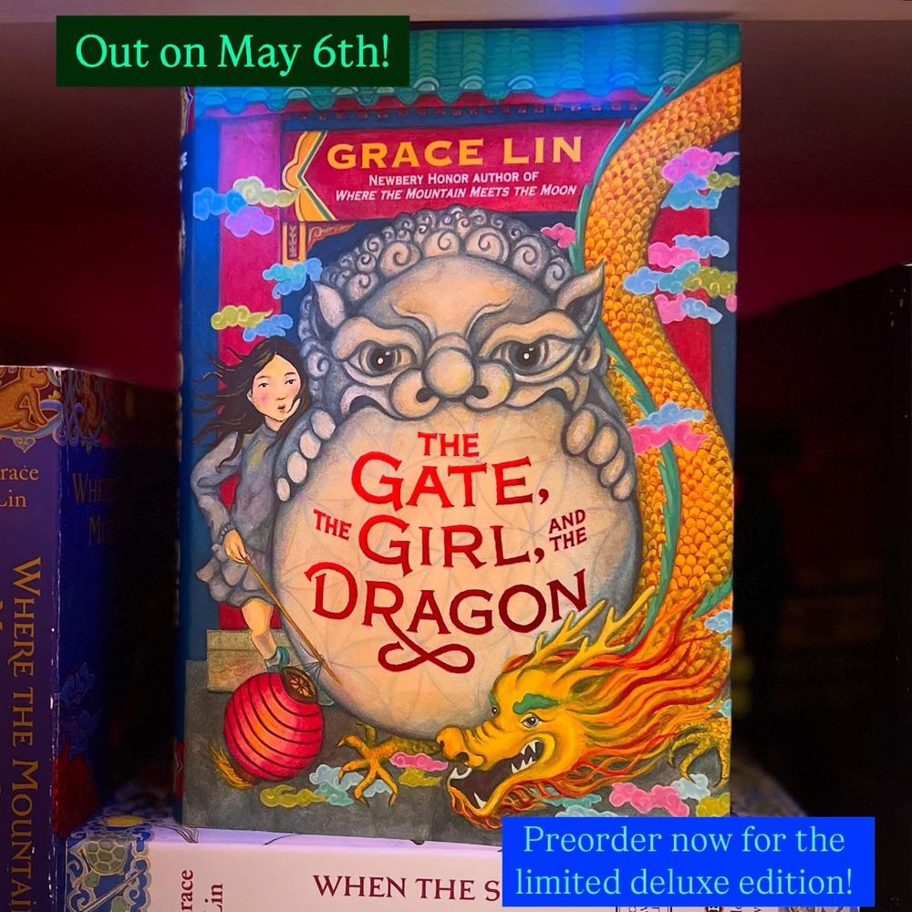 Cover of Grace’s novel, “The Gate, the Girl and the Dragon”