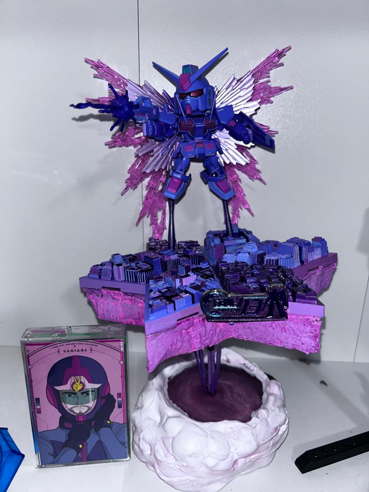 Funny enough unintentionally matched colors with a Vantage album.