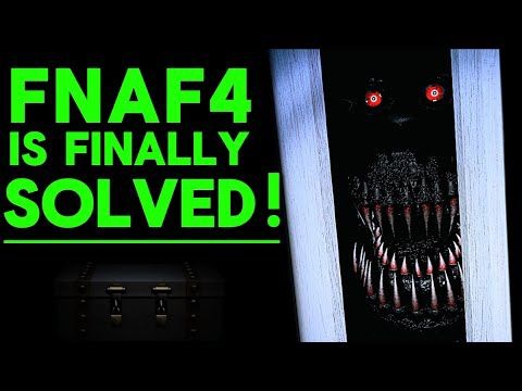 I SOLVED Five Nights at Freddy's 4! (The Box Explained)