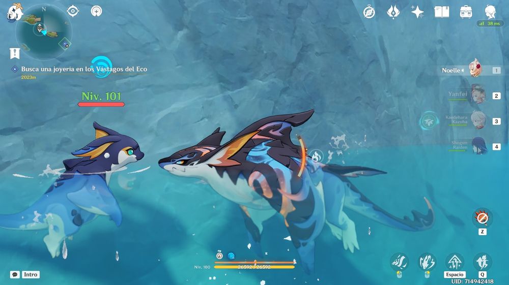 the baby koholasaurus and me in koholasaurus form 💕