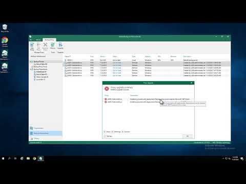 Veeam Backup for M365 upgrade to v8 & Proxy Pools