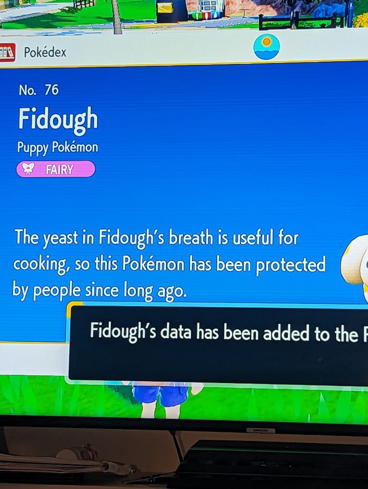 The pokédex entry for fidough claims that the yeast in fidough's breath is useful for cooking