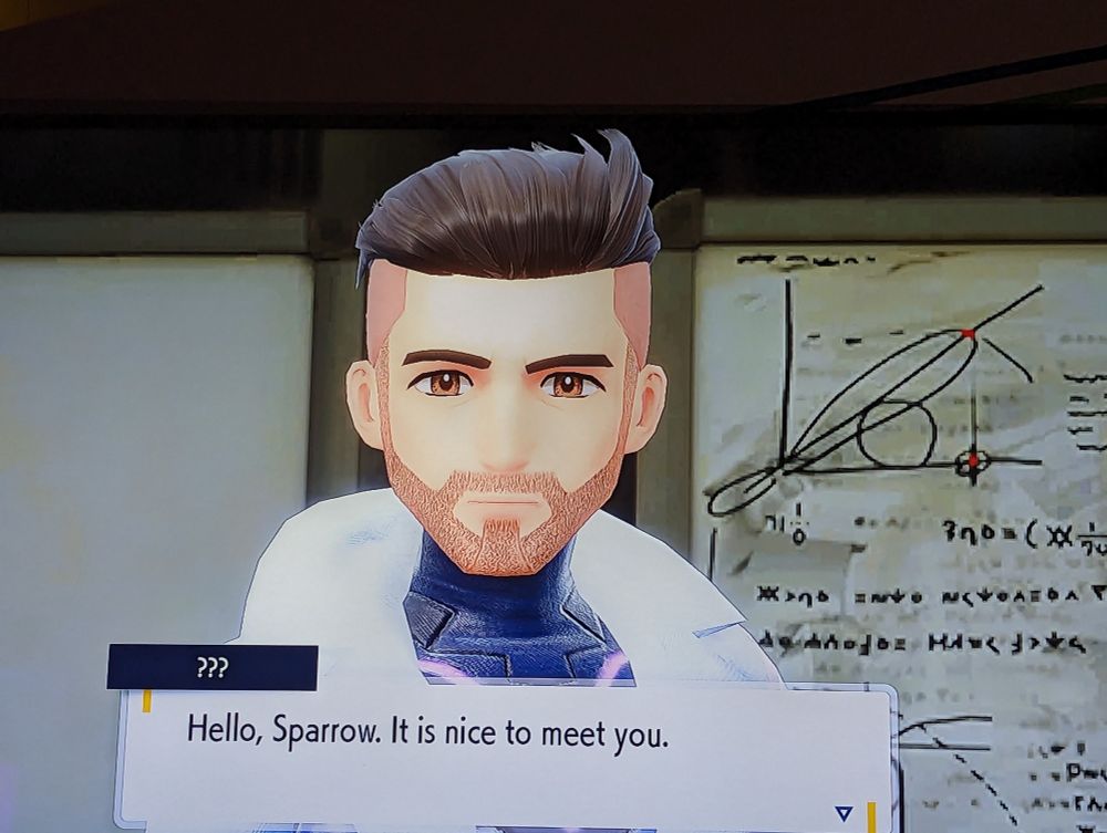 Some mysterious absolute zaddy in Pokemon Violet 