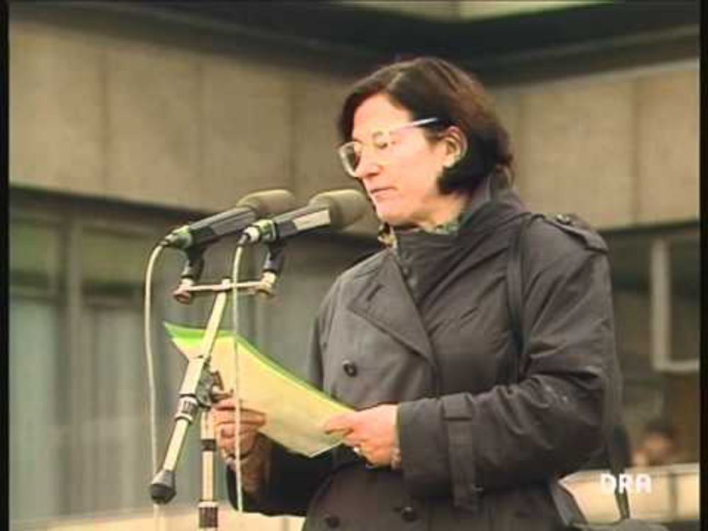 Christa Wolf, Rede auf dem Alexanderplatz am 4. November 1989