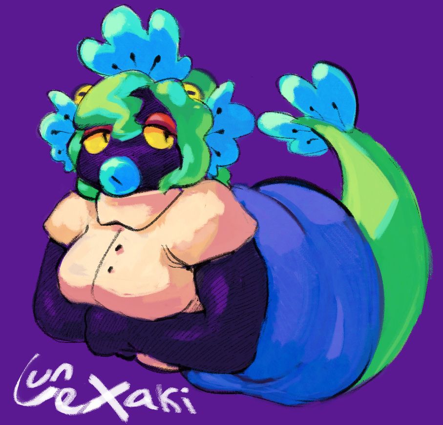 Ballad of Sin's wonderful and relatively obscure fish madam, Merla. She is wearing a polo.