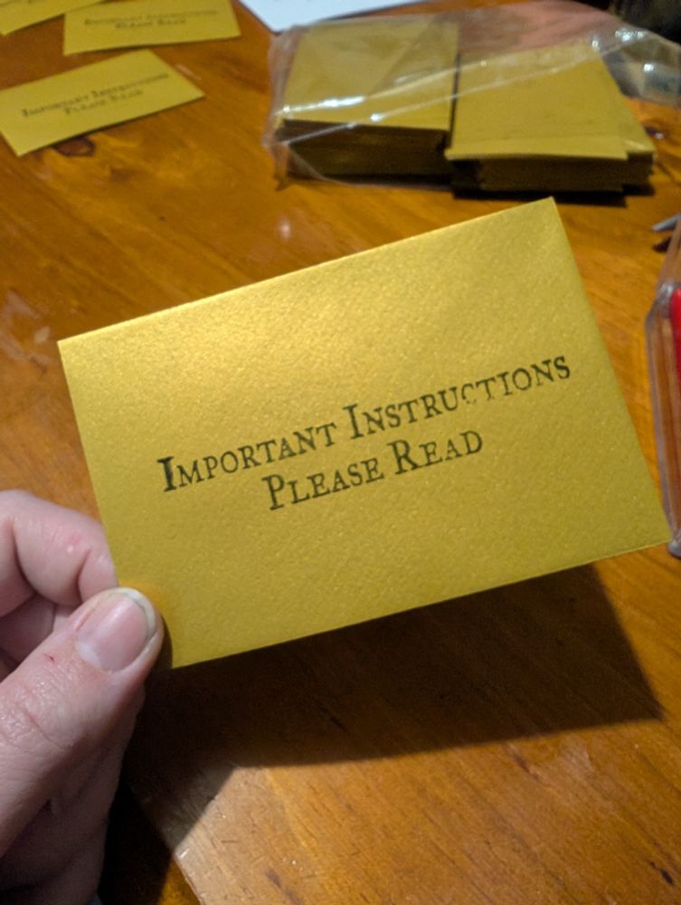A gold envelope stamped with "important instructions please read" will be packed in each order to remind you to trim your rose wicks! 