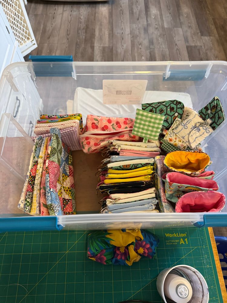 a container of aj’s projects