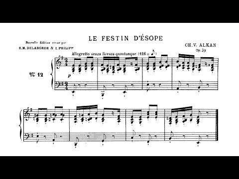 Alkan - Le Festin d'Ésope, Op. 39, No. 12 [Yeol Eum Son]