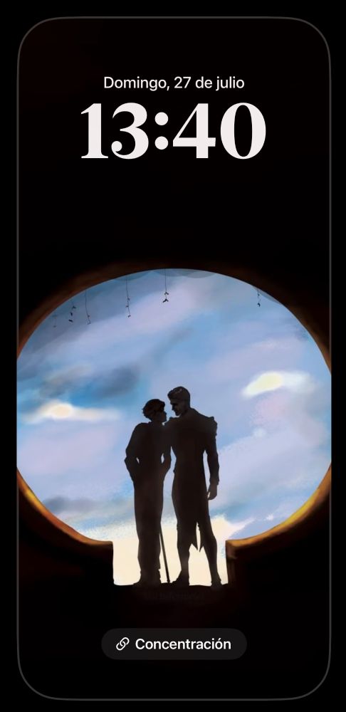 JayVik fanart. Jayce Talis and Viktor from Arcane are standing in front of the bulb/skull wall hole, looking at each other and facing the same direction. 