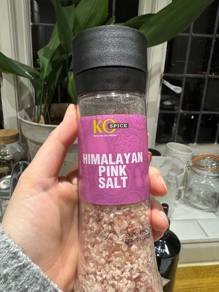 Salt grinder, Himalayan salt