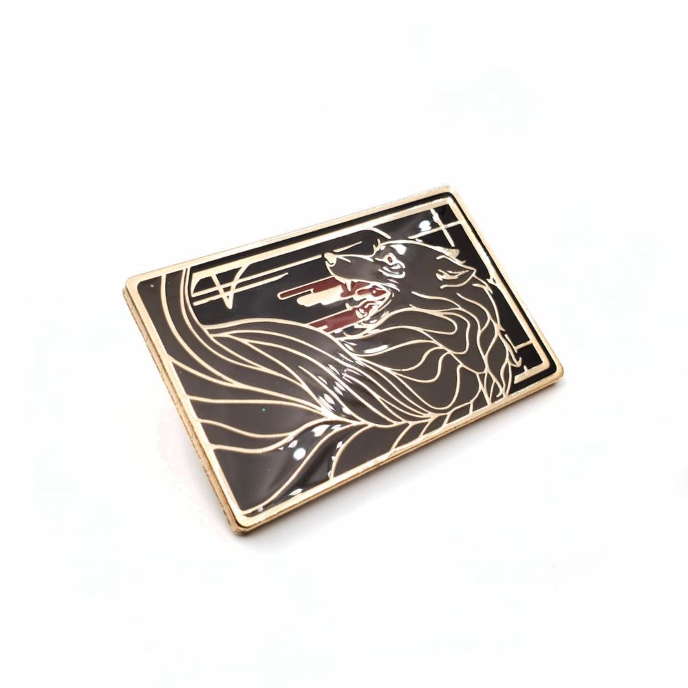 2024 Pintopia 2 Collaboration Wolf Tarot Card Pin - Shop Aimee Cozza Illustration