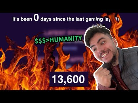 TOP 13,600 GAMING LAYOFFS