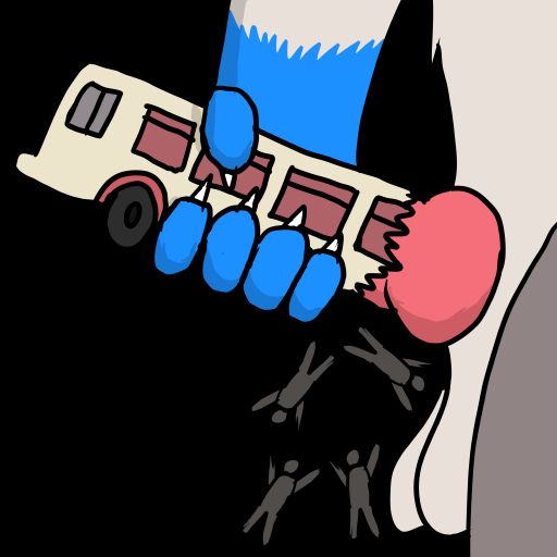 Macro wolf fucking a bus.