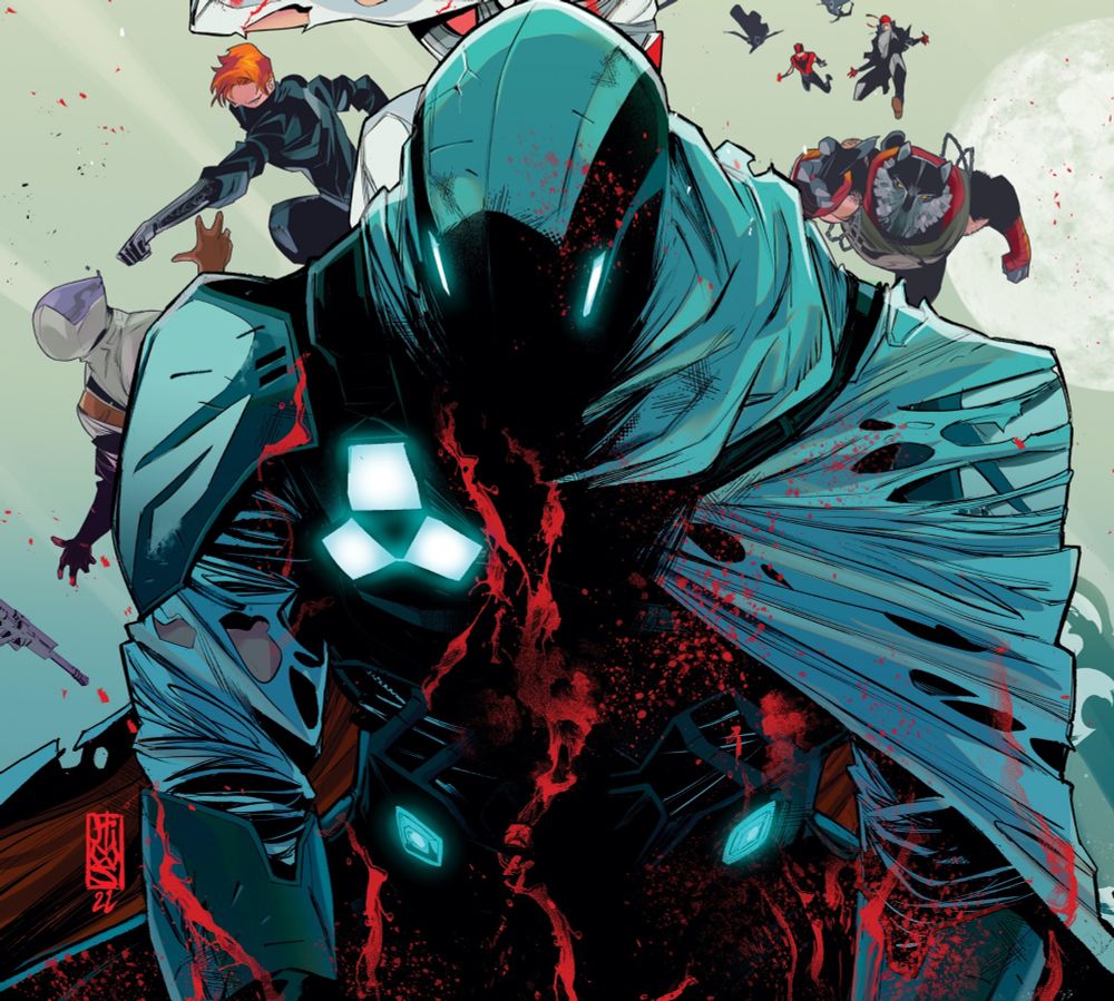 Picture of Ghost-Maker covered in blood