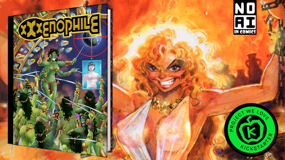 header image - XXXenophile OMNIBUS - First Edition Hardcover