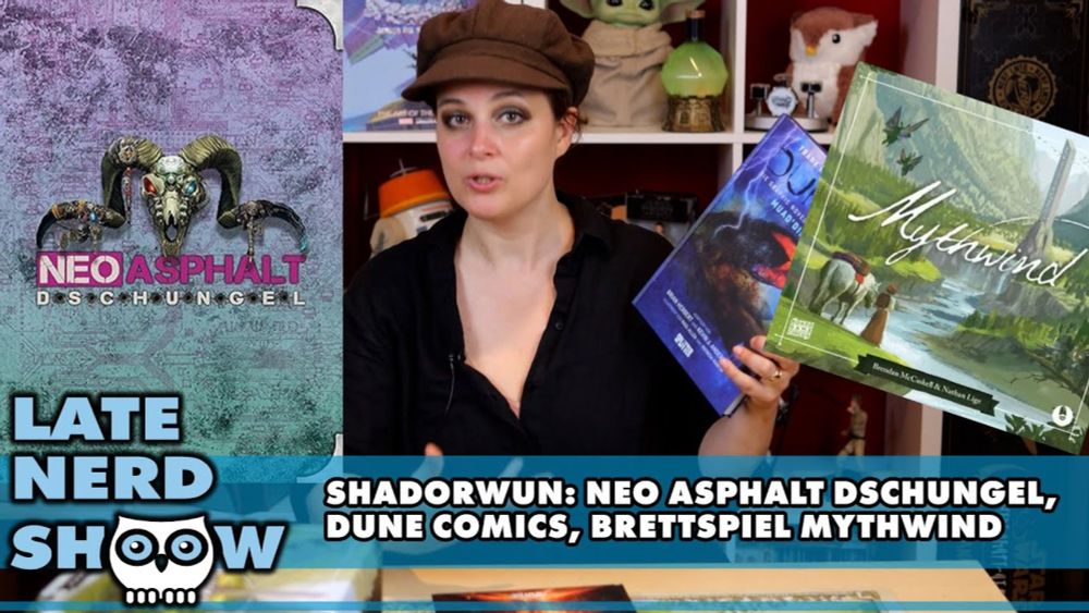 Shadowrun-Klassiker in Neu: Neo-Asphaltdschungel, Dune-Comics, Endlos-Brettspiel-Mythwind - Reviews