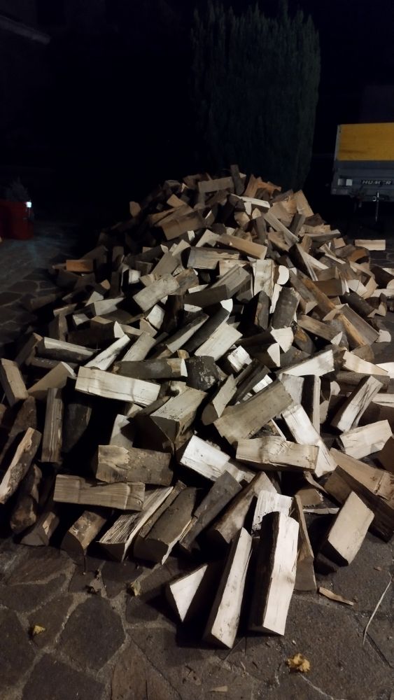 8 Festmeter Buchenholz