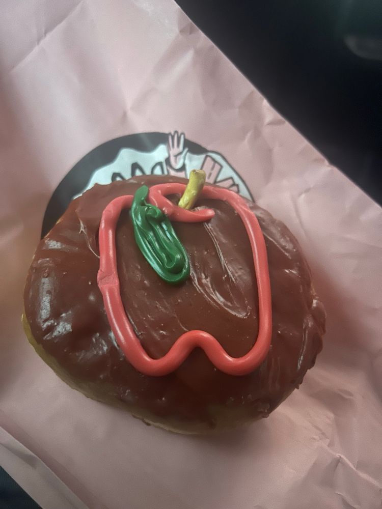 Candy Apple donut.