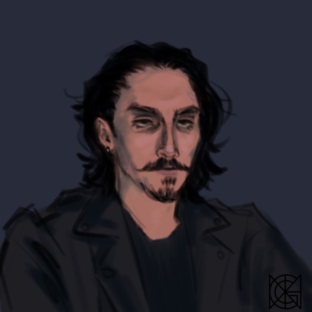 Drawing of a twitch streamer i used to watch