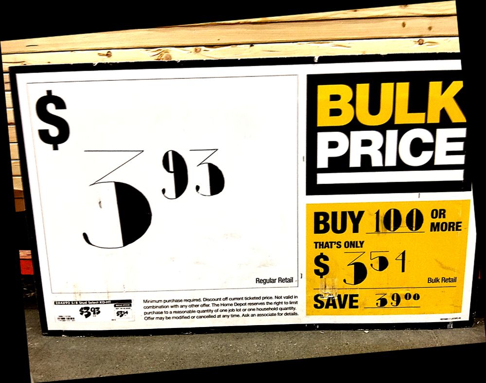 Elegant price sign in Sharpie reading "3⁹³"; more digits have been made in a yellow panel to the side

The letters have intense shading character of a Didone like form, with very wide verticals, very narrow horizontals, and elegant ball terminals. 