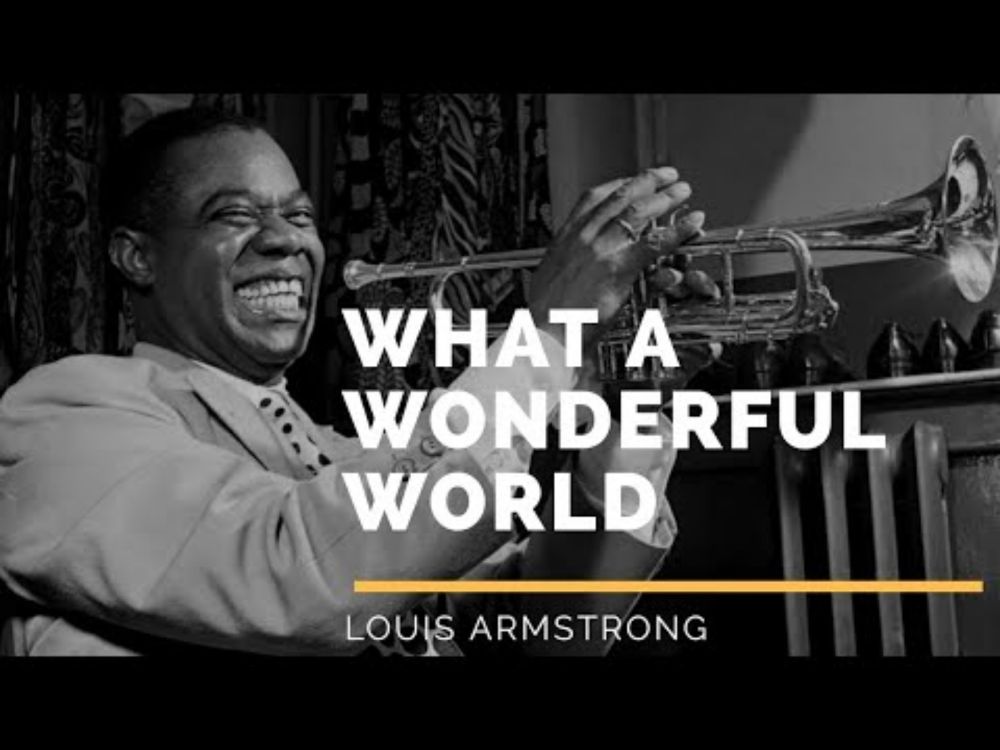 【和訳付き】Louis Armstrong - What a wonderful world