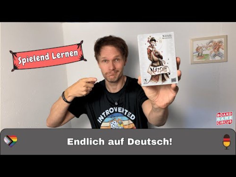🏯 Naishi 🇯🇵  -  ENDLICH auf Deutsch! - Spielregeln + Anleitung + Fazit