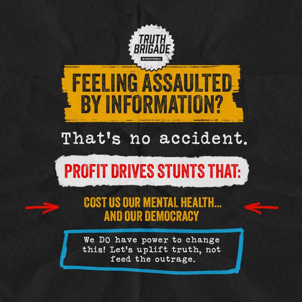 TRUTH BRIGADE
FEELING ASSAULTED BY INFORMATION?
That's no accident.
PROFIT DRIVES STUNTS THAT:
BLAME IMMIGRANTS FOR ECONOMIC WOES INSTEAD OF HELPING WORKERS
We Do have power to change this! Let's uplift truth, not feed the outrage.