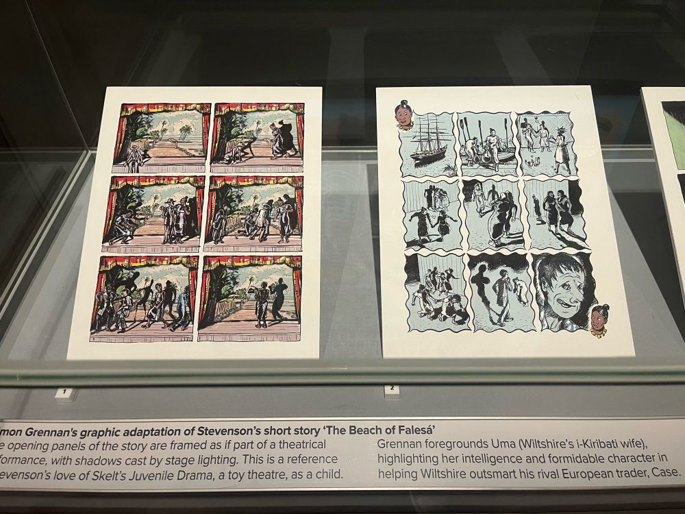 Graphic novel adaptation of The Beach of Falesá 