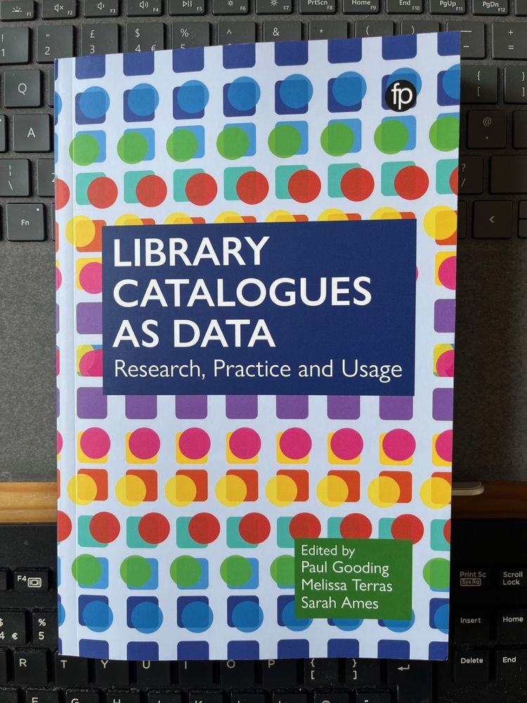 Library Catalogues as Data book cover