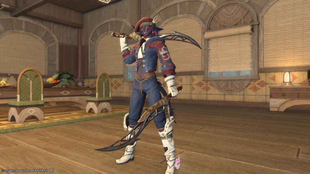 This is her official Viper look once I got her ready for Dawntrail and I'm really happy about it. Very much feels both Main Character enough and also not so outlandish to be out of place during MSQ