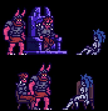 Demon Alcedor and Demon Cervul