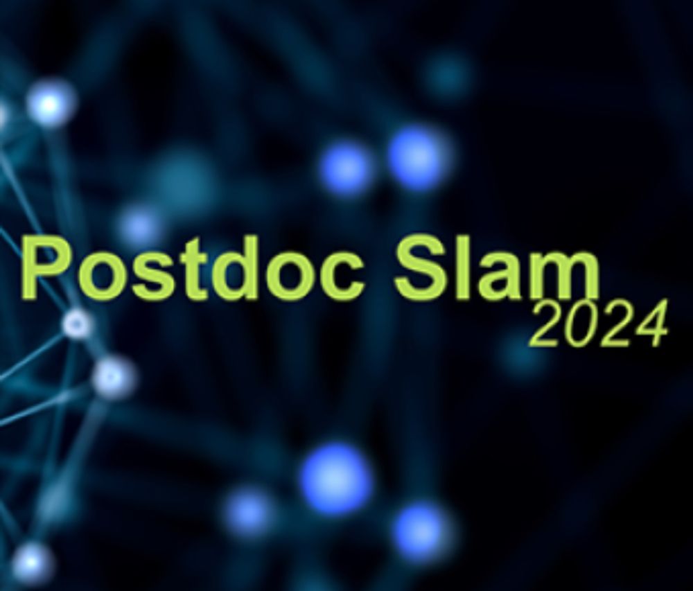 Introducing the 2024 Postdoc Slam Finalists!