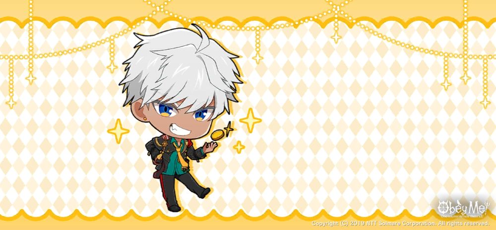 Mammon's Home Screen picture from the Pop Quiz "The Great Yokai Parade."