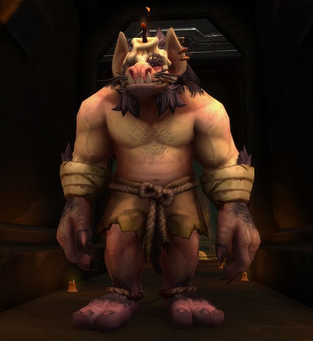 A “swolbold” from World of Warcraft. Big, muscular, but not shredded.