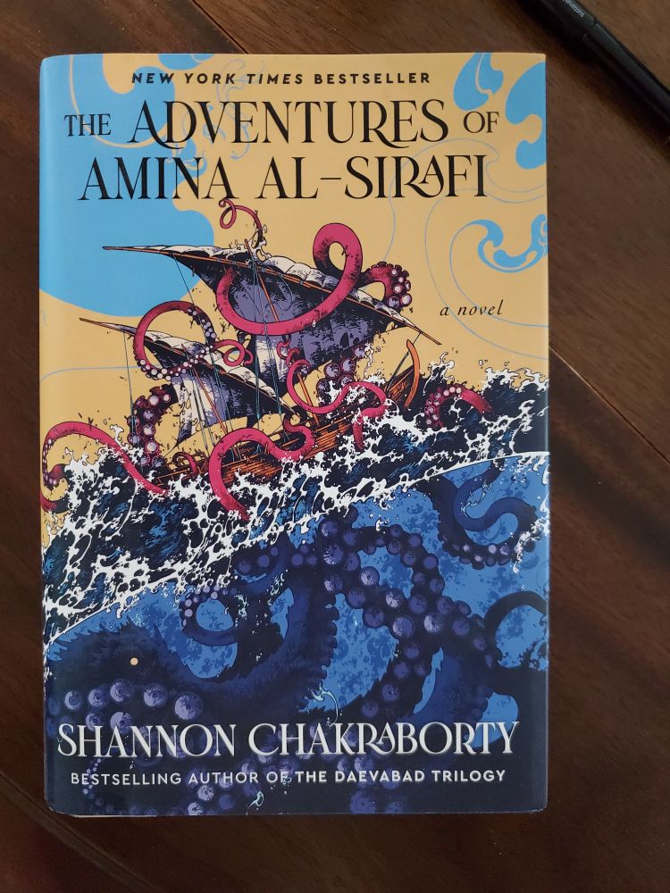 Book cover The Adventures of Amina Al-Sirafi