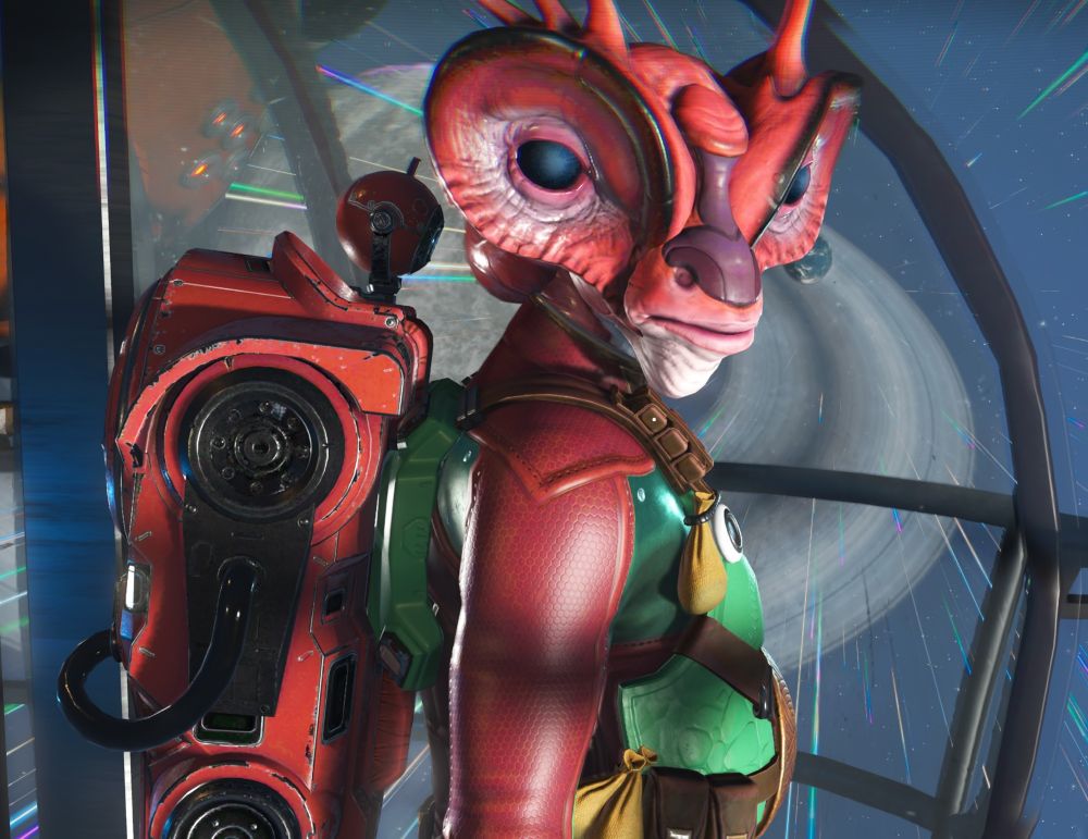 When he takes you to the observation deck and then gives you this look