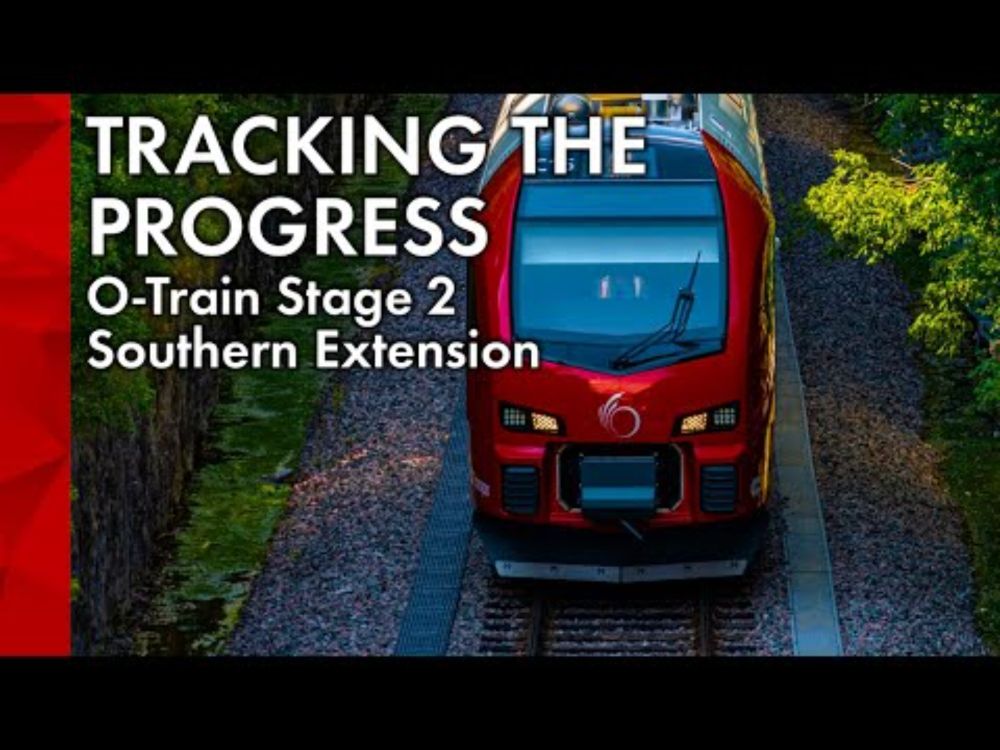 Tracking the Progress: Ottawa's O-Train Stage 2 Southern Extension - August 2024