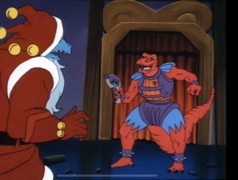 Dinosaucers Christmas, “There’s No Such Thing As Stego-Claws”