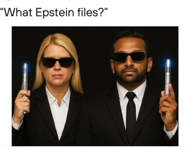 Or else be neuralyzed.