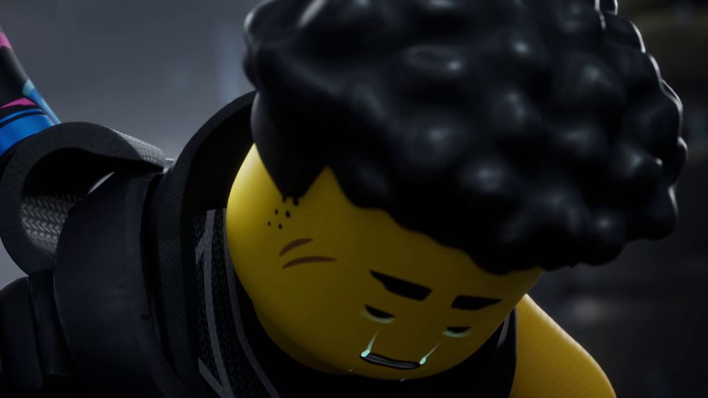 Arin crying as Ras puts his hand on his shoulder