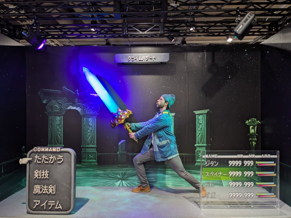 Me doing a Klaimhazard (sp?)