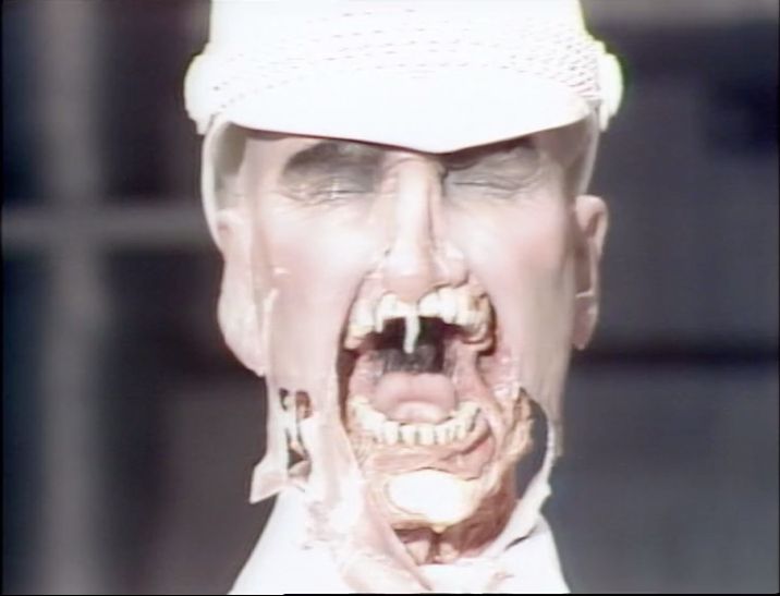 Kane melts at the end of the Doctor Who story Dragonfire.