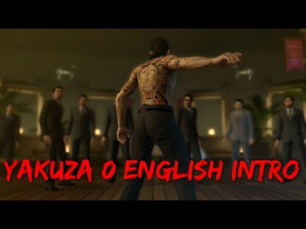 Yakuza 0 - English Intro