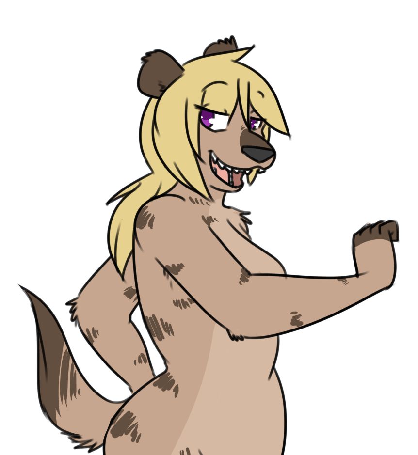 thick hyena variation of my dragon character