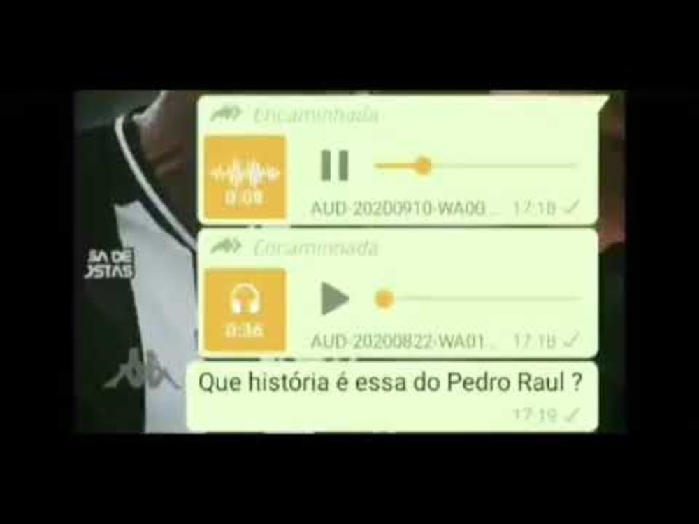 Atacante Pedro Raul do Botafogo sobre cachaça Viagra vazou esse áudio de um suposto amigo do jogador